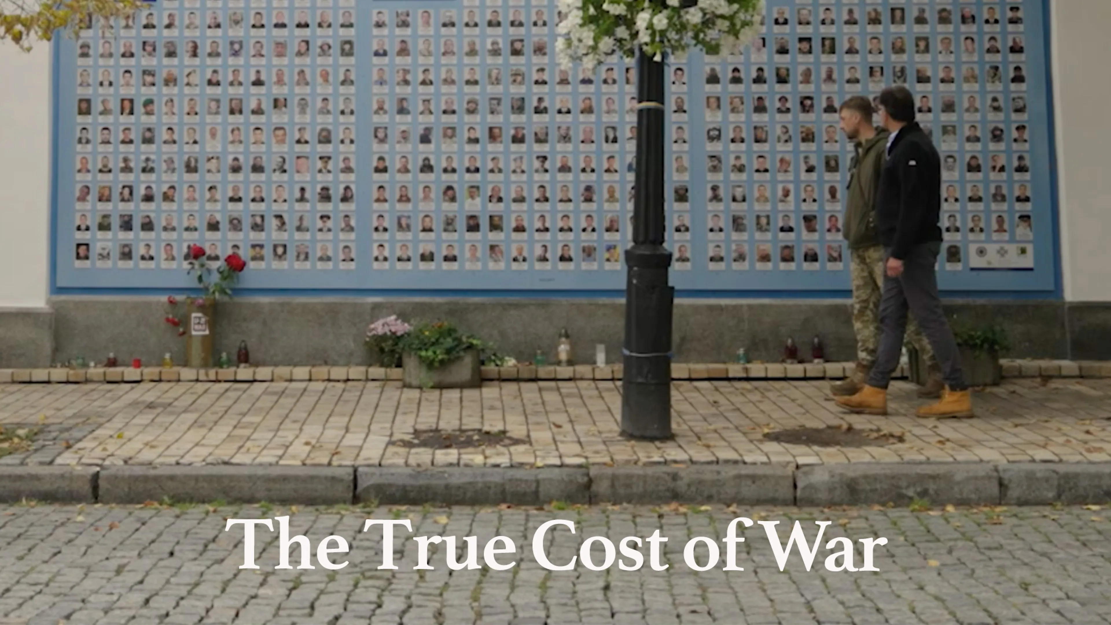 The True Cost of War poster